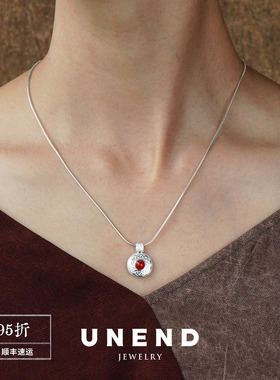 UNEND止续循纹Kora项链
