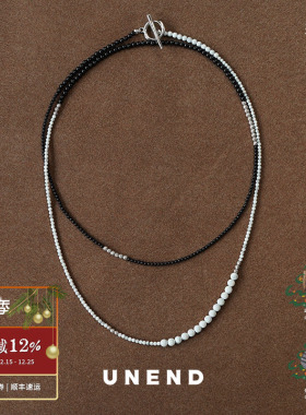UNEND纯银玛瑙Cascade倾落长项链