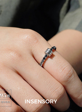 INSENSORY轨息纯银戒指