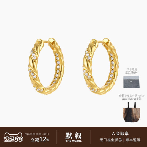 INSENSORY光折耳环耳圈