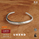 Shore手镯 UNEND 岸迹纯银实心The 小众原创设计师简约气质高级感