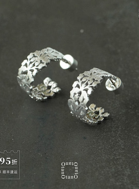 OTANO Vandaka耳环 纯银原创小众设计师轻奢气质高级感耳圈 默叙