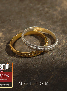 MOIIOM波点星石肌理戒指
