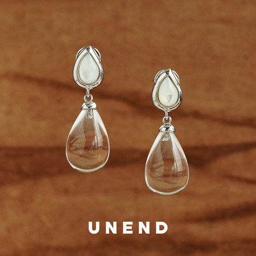 UNEND止续露珠水滴Dewy耳环