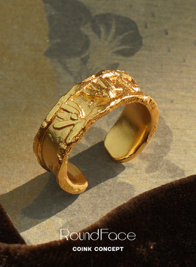 ROUNDFACE纯银Lover恋人戒指