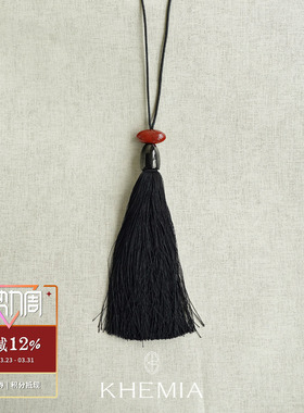 KHEMIATira宛流项链流苏红