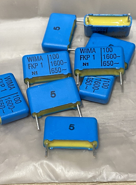 WIMA威马音频发烧电容器1600V100PF 101 P15MM 铜脚蓝色校正
