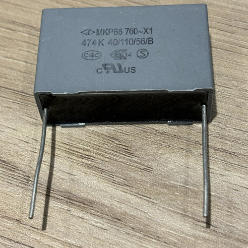法拉MKP66  安规X1电容器760V474K 0.47UF P37.5MM
