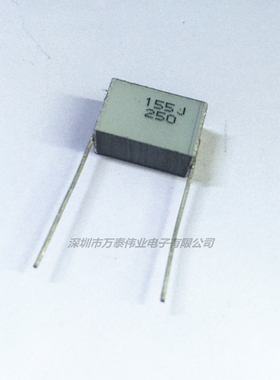 CL25法拉叠层无感电容 金箔电容250V155J 1.5UF  P15MM