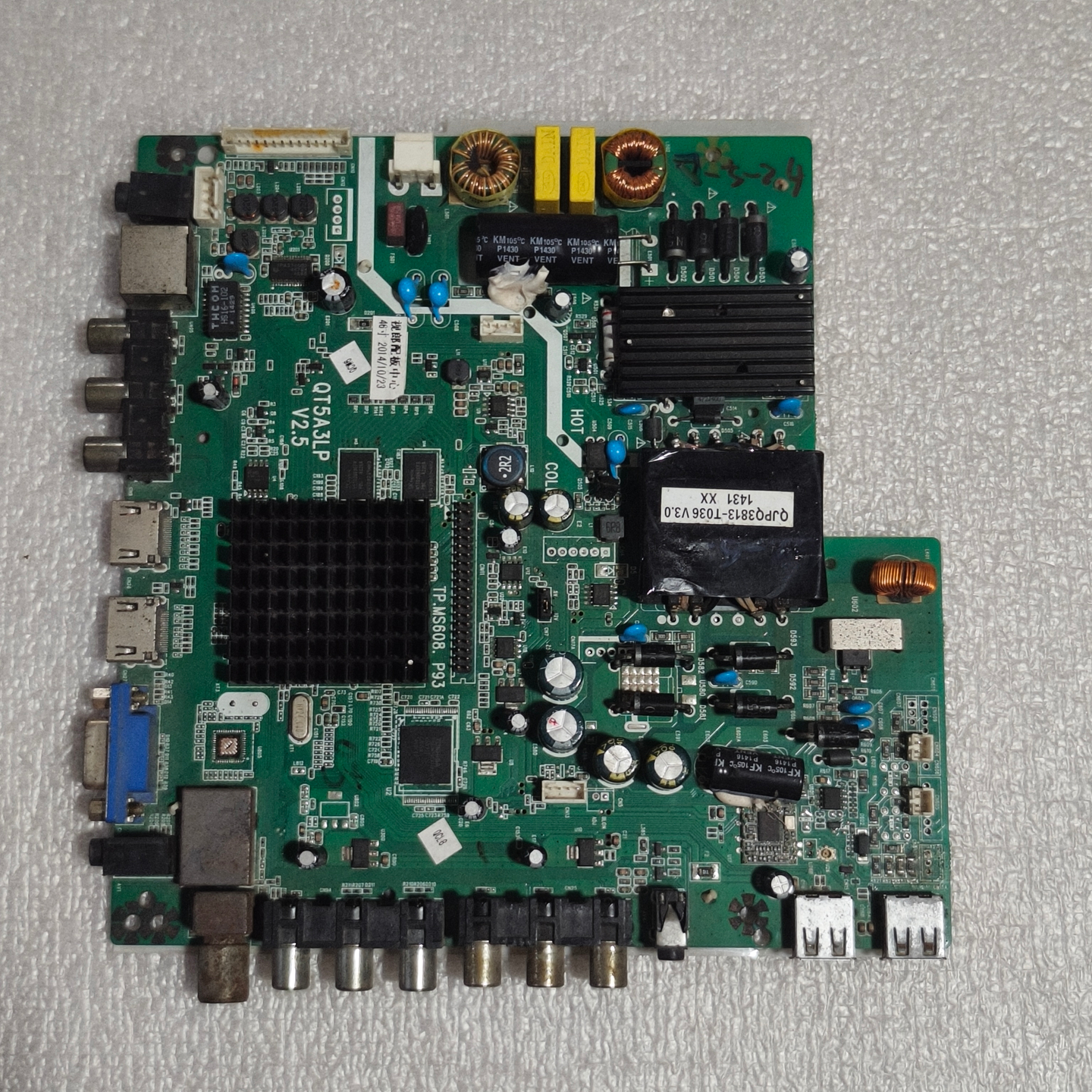 原装液晶电视三合一万能网络主板QT5A3LP V2.5 TP.MS608.P93