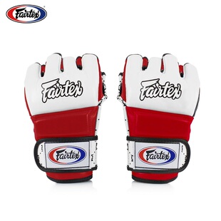 fairtex菲尔泰斯拳套MMA拳套UFC半指拳套泰国原装进口分指拳套健