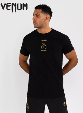 VENUM毒液短袖健身T恤圆领短袖t运动休闲宽松T格斗训练夏装上衣