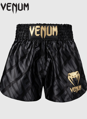VENUM毒液 Contender XT泰拳短裤成人拳击训练三分裤夏健身速干裤