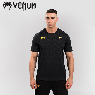 VENUM毒液 UFC Zenith系列棉短袖圆领日常休闲T恤健身运动衣宽松