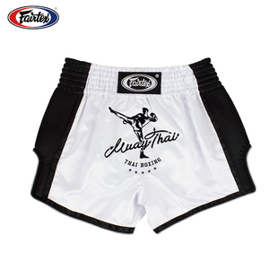 Fairtex菲泰泰拳短裤 拳击散打训练短裤综合格斗比赛泰拳训练短裤