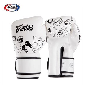 fairtex 泰国原装 菲泰拳套 BGV14W 涂鸦 拳击拳套 泰拳 散打拳套