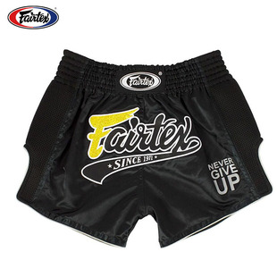 Fairtex菲泰泰拳短裤拳击散打格斗训练比赛短裤健身训练裤跑步裤