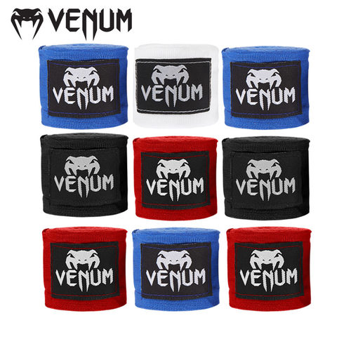 VENUM毒液拳击绷带手带绑手护手布健身散打拳护具护腕黑色4米正品 - 封面