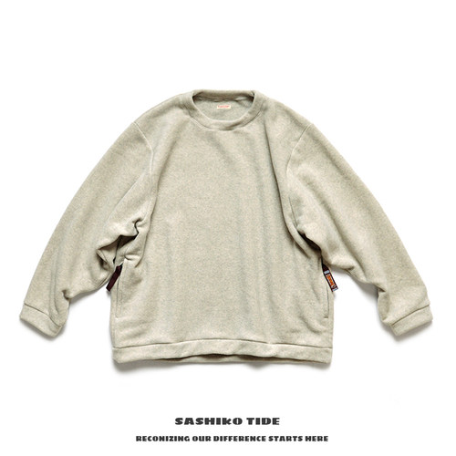 摇粒绒保暖平田和宏套头卫衣