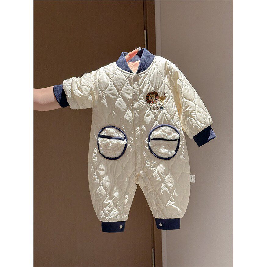 MXAG婴儿衣服秋冬季连体