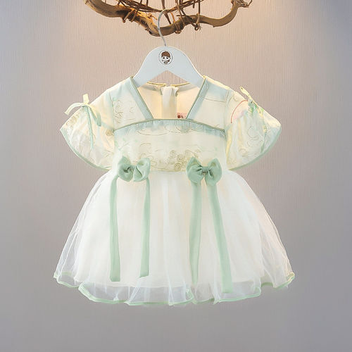 法国mxag女童夏季汉服洋