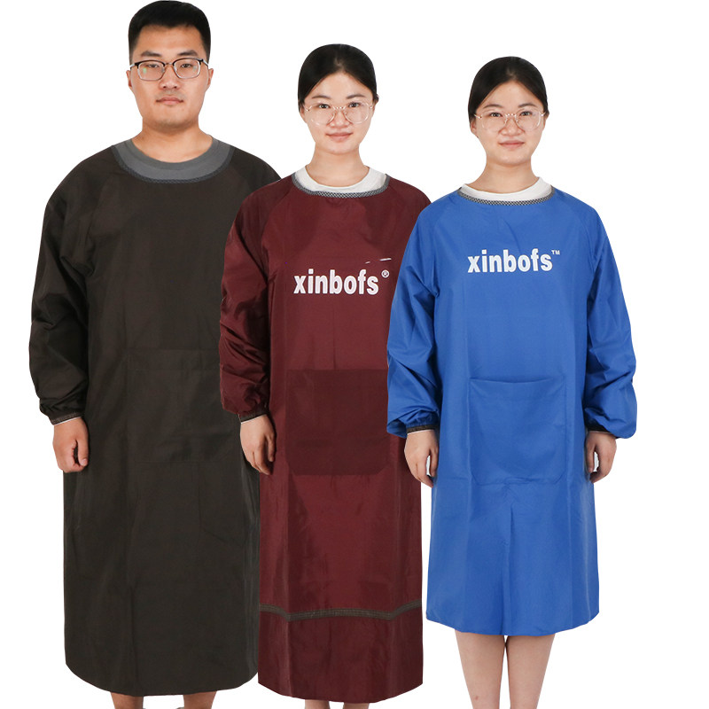 围裙长袖防污防油家用厨房男女倒褂不粘毛罩衣大人理发工作服定制,家庭/个人清洁工具,围裙,淘宝优惠券,粉丝福利购,淘宝优惠卷