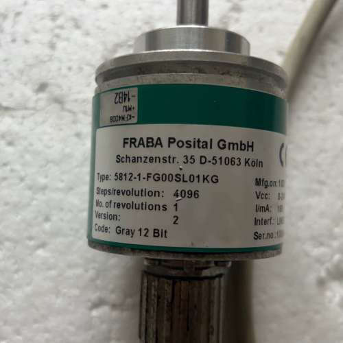 FRABA编码器  5812-1-FG00SL01KG，正常