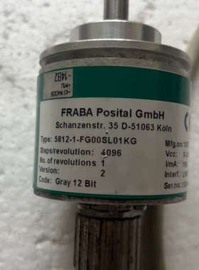 FRABA编码器  5812-1-FG00SL01KG，正常