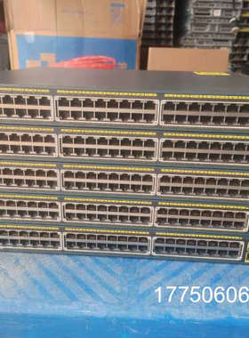 思科WS-C2975GS-48PS-L 48口千兆POE供电