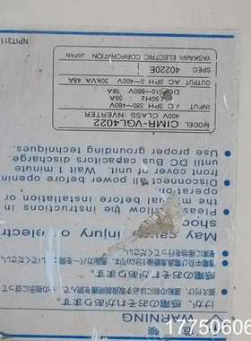 CIMR- VGL4022 安川电梯专用变频器676VG3