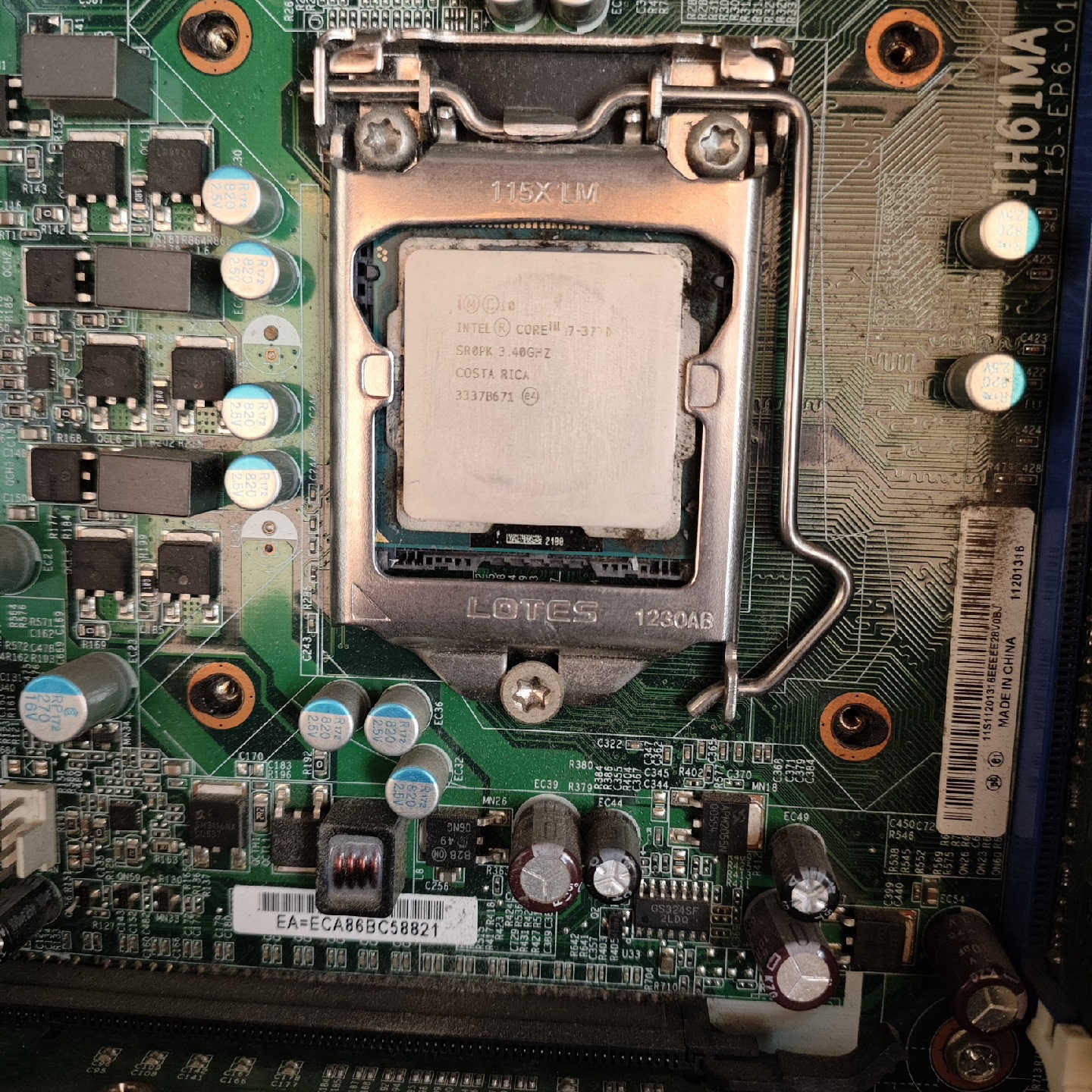 英特尔 酷睿I7-3770 CPU 功能包好用，正常亮机，自
