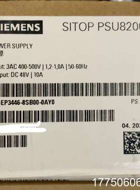 6EP3446-8SB00-0AY0 SITOP PSU82