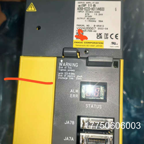 发那科驱动器，！A860-6220-H011#H600。