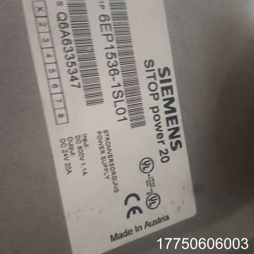 6ep1536-1sl01电源库存包装破损图拍