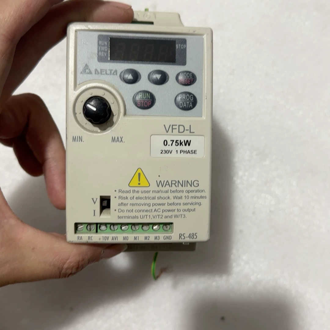 台达变频器，VFD007L21A，0.75千瓦，220伏，实