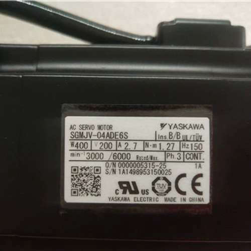 安川伺服电机 SGMJV-01ADE6S/02ADE6S/0