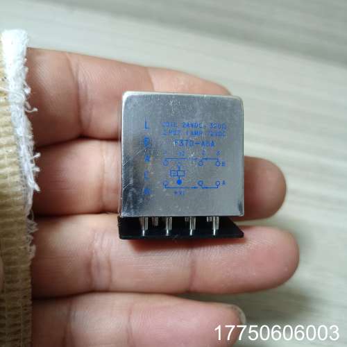 未使用 法国LEACH利奇继电器 F370-8A8 24