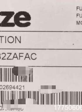 伦茨/模块E82ZAFAC正品