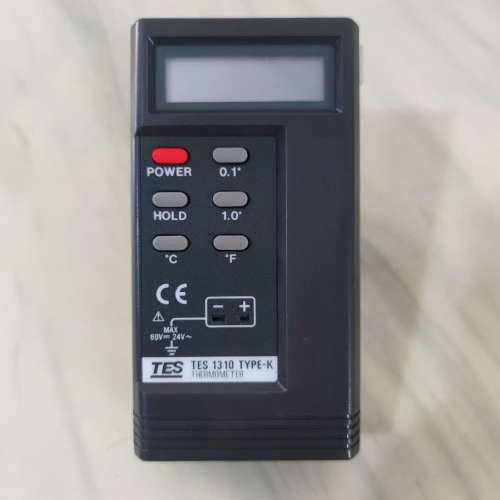 台湾泰仕TES1310触式测温仪器工业水温计温度表K型