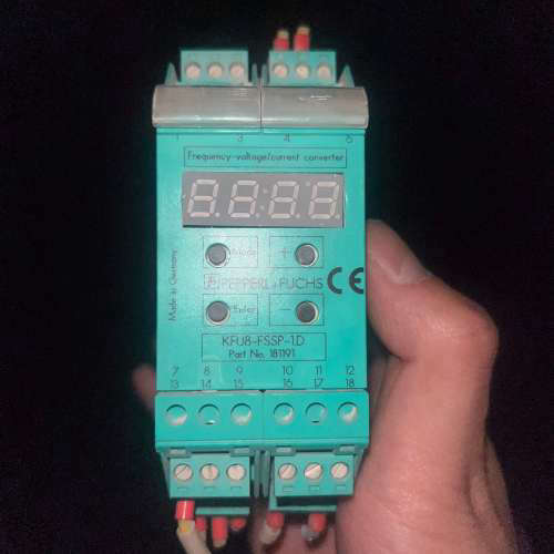 德国倍加福信号转换器频率电压电流转换器 KFU8-FSSP-