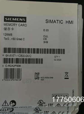 6AV6671-1CB00-0AX2触摸屏卡，内存12