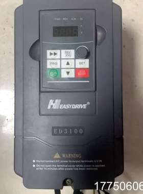 易驱变频器。ED3100-4T0015M14,橙色，