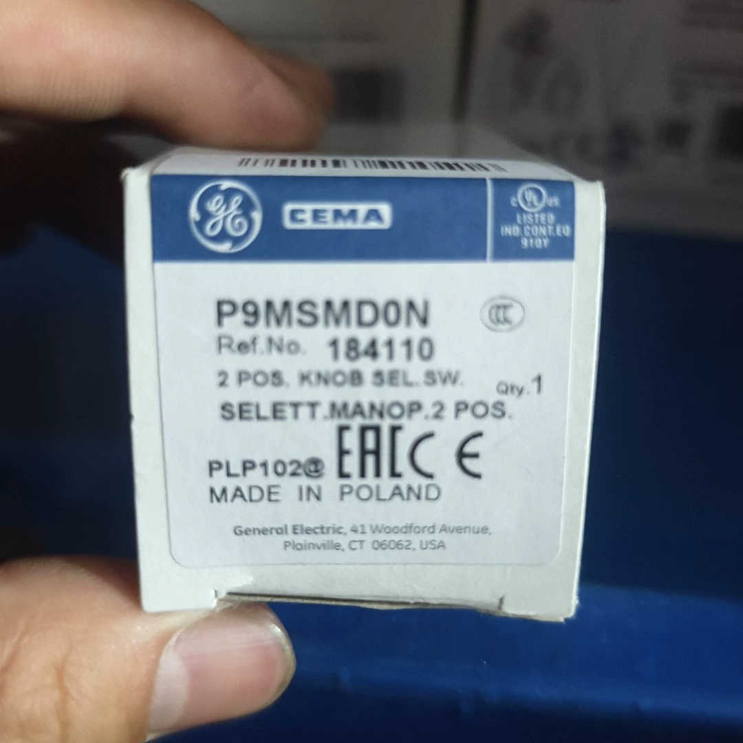 GEP9MSMD0N二位选择开关，型号184110，