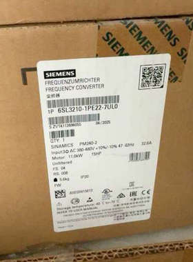 变频器，6SL3210-1PE22-7UL0，实拍