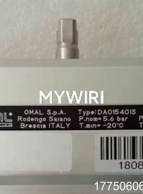 OMAL DA015401S F03 标准 PNEUMATI