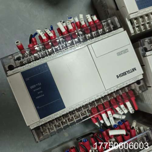 三菱PLC FX1N-40MR 件，成色漂亮，边条齐