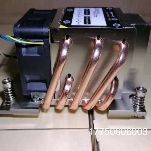 AMD服务器超薄2U霄龙散热器sp3风扇5热管CPU风扇双滚