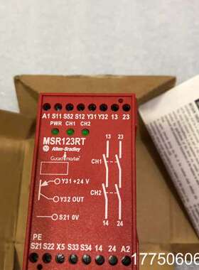 Allen-Bradley安全继电器AB MSR123RT