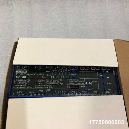 ZIEHL控制器单TR600 货号T224360