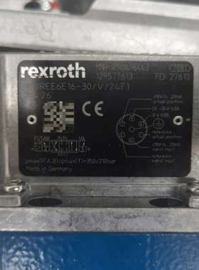 R901496443液压比例方向阀 4WREE6E16-3X